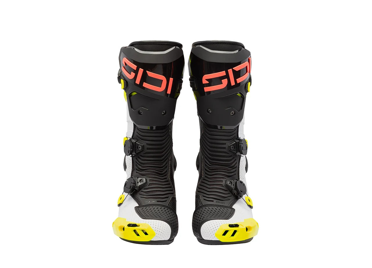 Botas de moto Sidi MAG 2 Air Fluo Amarillo / Coral Rojo - 390 