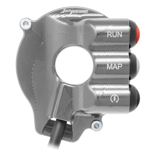 Gasgriffgehäuse mit integriertem Lenkerschalter JetPrime Aprilia RS 660 (20-24) JP CO AP660