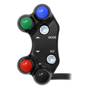 Lenkerschalter SuperSport links JetPrime Yamaha YZF-R7 (26) JP SPS MK900 – für Mectronik-Dashboard