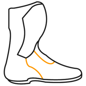 1x RST Tractech EVO D3O Botas (izquierda + derecha)