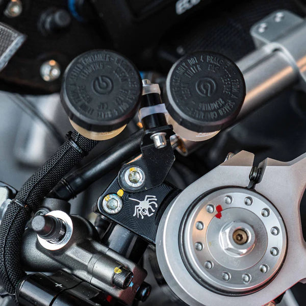 Kit de soporte del recipiente de expansión de freno/embrague WorldSSP Feel Racing Ducati Panigale V2 955 (20-24) FR.08.KIT 