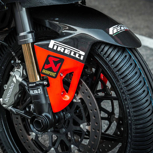 Guardabarros delantero de carbono WorldSSP Feel Racing Ducati Panigale V2 955 (20-24) FR.564.111.C 