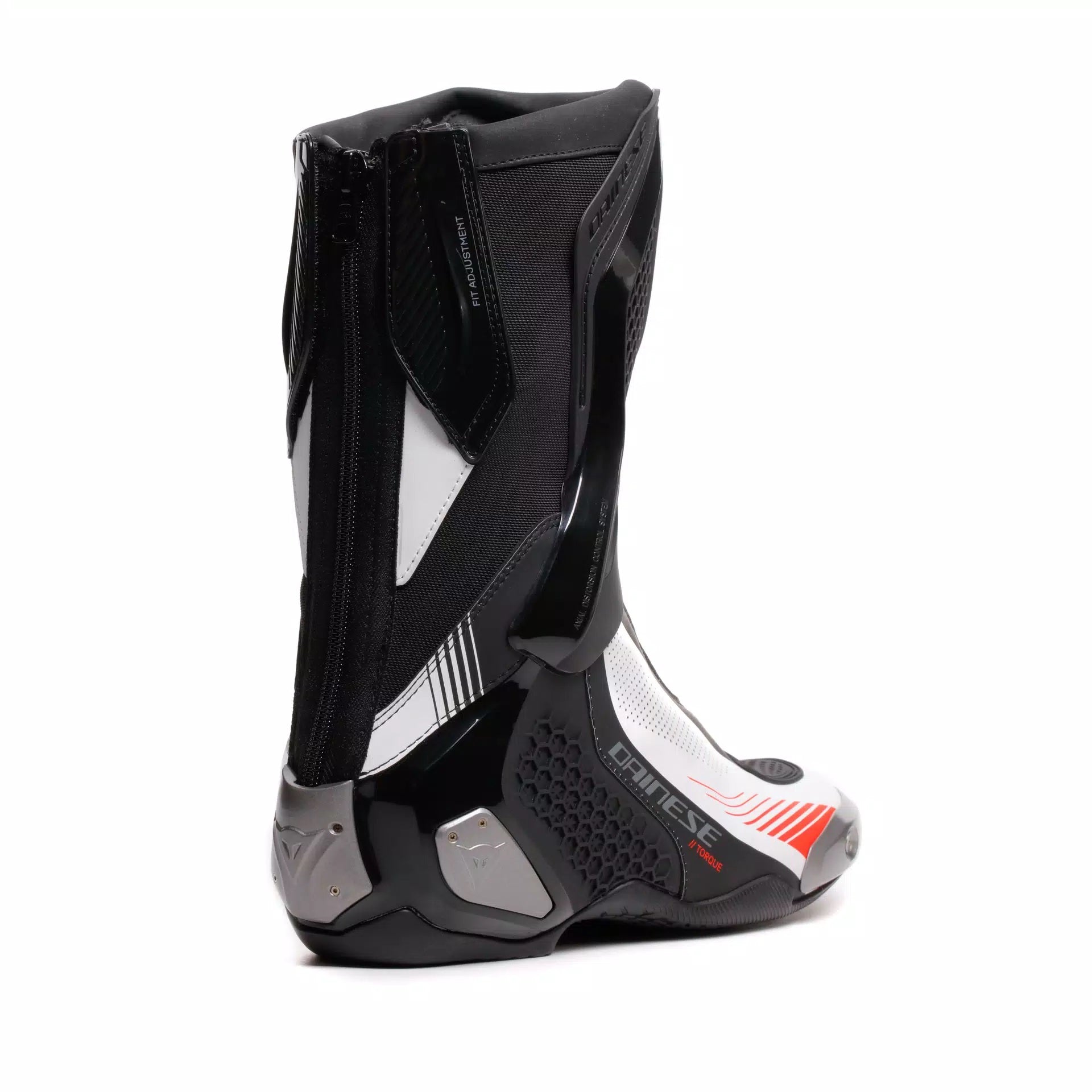 Botas de moto Dainese Torque 4 Air Racing y de calle verano | Hombre | Negro/Blanco/Rojo | 2017900086N3200 