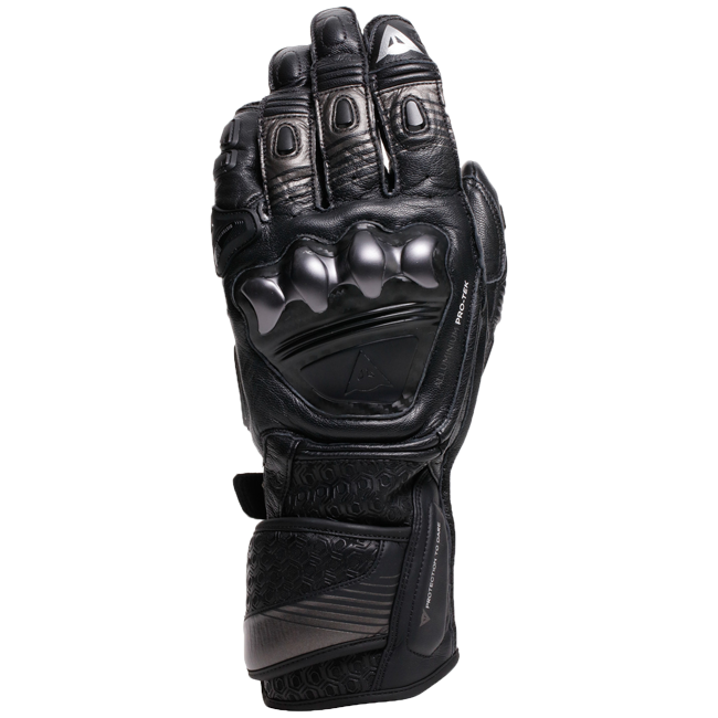 Guantes de moto de cuero Dainese Fiero Racing | Hombre | Negro | 201810002560400 