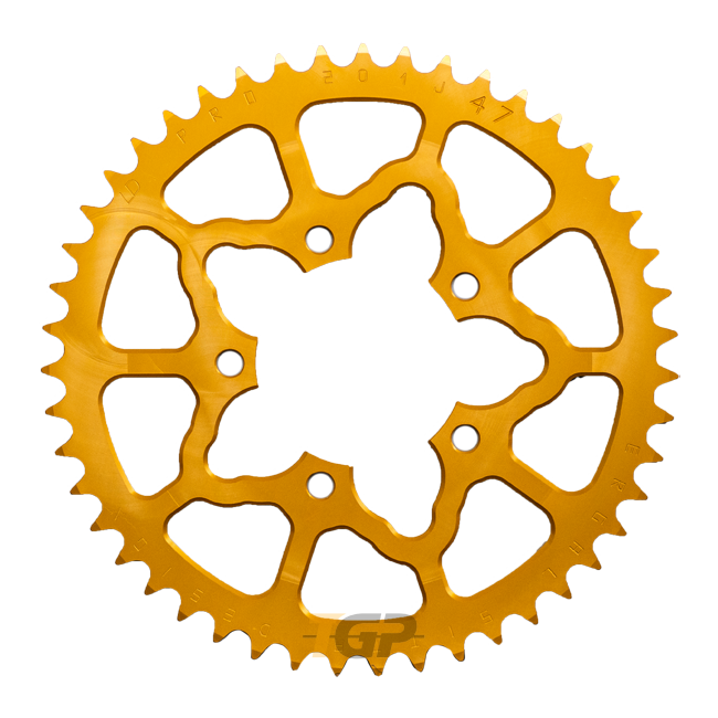 Sitta Rueda de cadena de aluminio BMW HP Rueda Schmiederad HP4 y HP4 Race (204Y) – 37-47 dientes, paso 525 