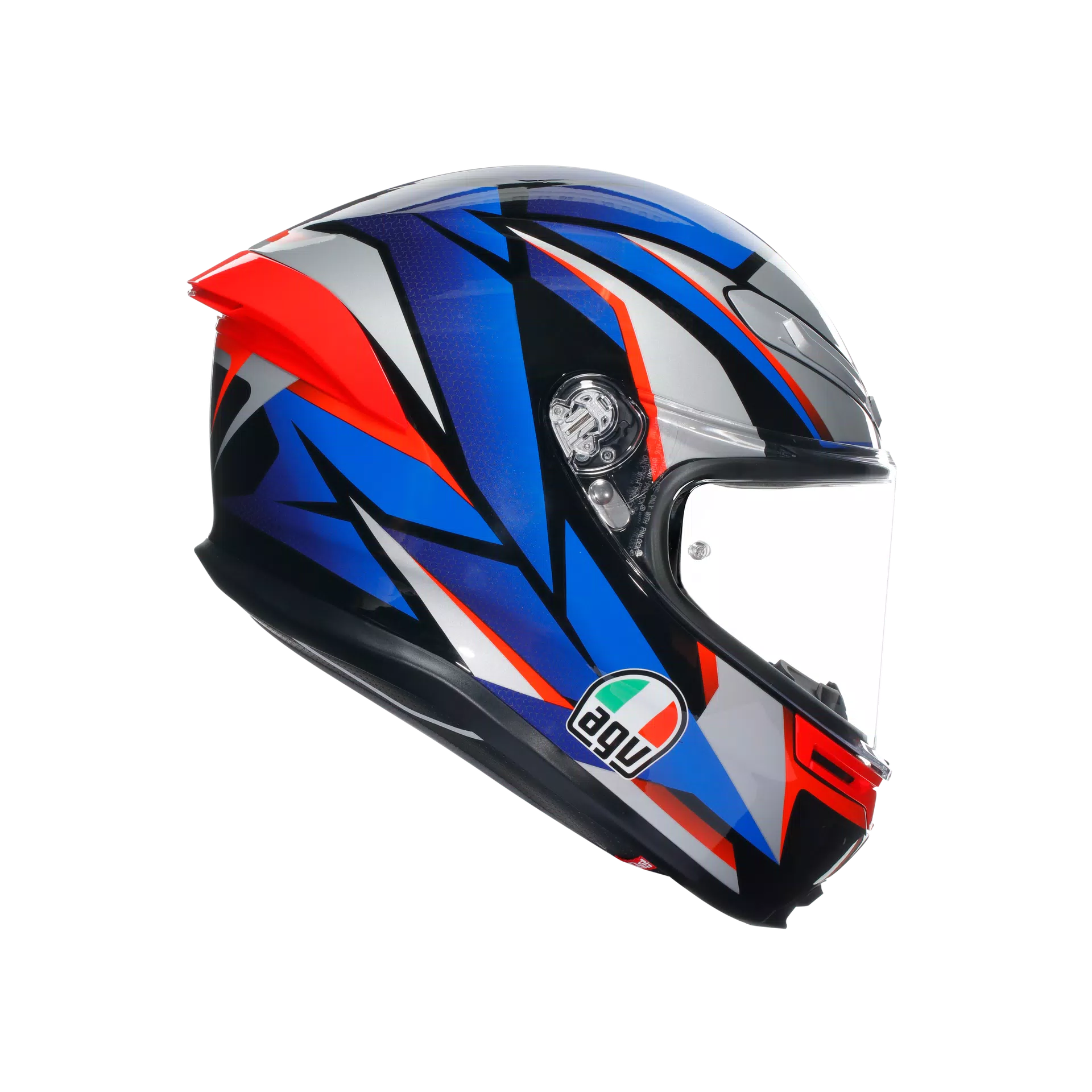 AGV K6 S Casco Slashcut Negro/Azul/Rojo | 2118395001015 