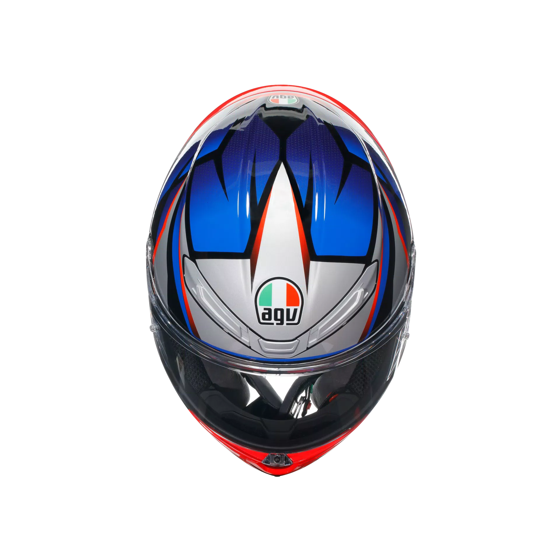 AGV K6 S Casco Slashcut Negro/Azul/Rojo | 2118395001015 
