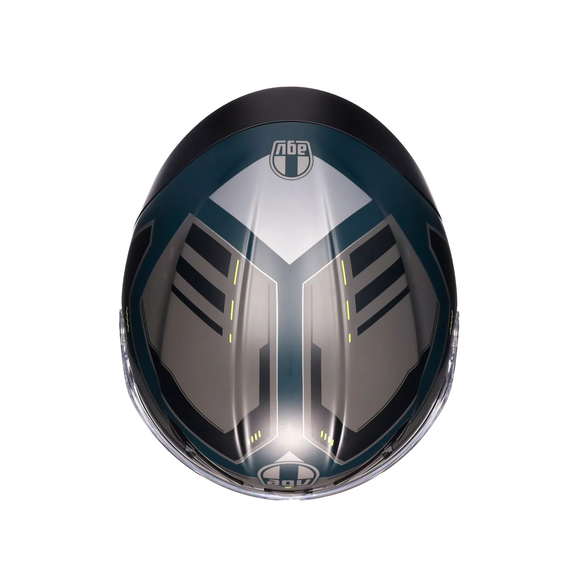 AGV K6 S Casco Enhance Mate Gris/Amarillo Fluo | 2118395001022 