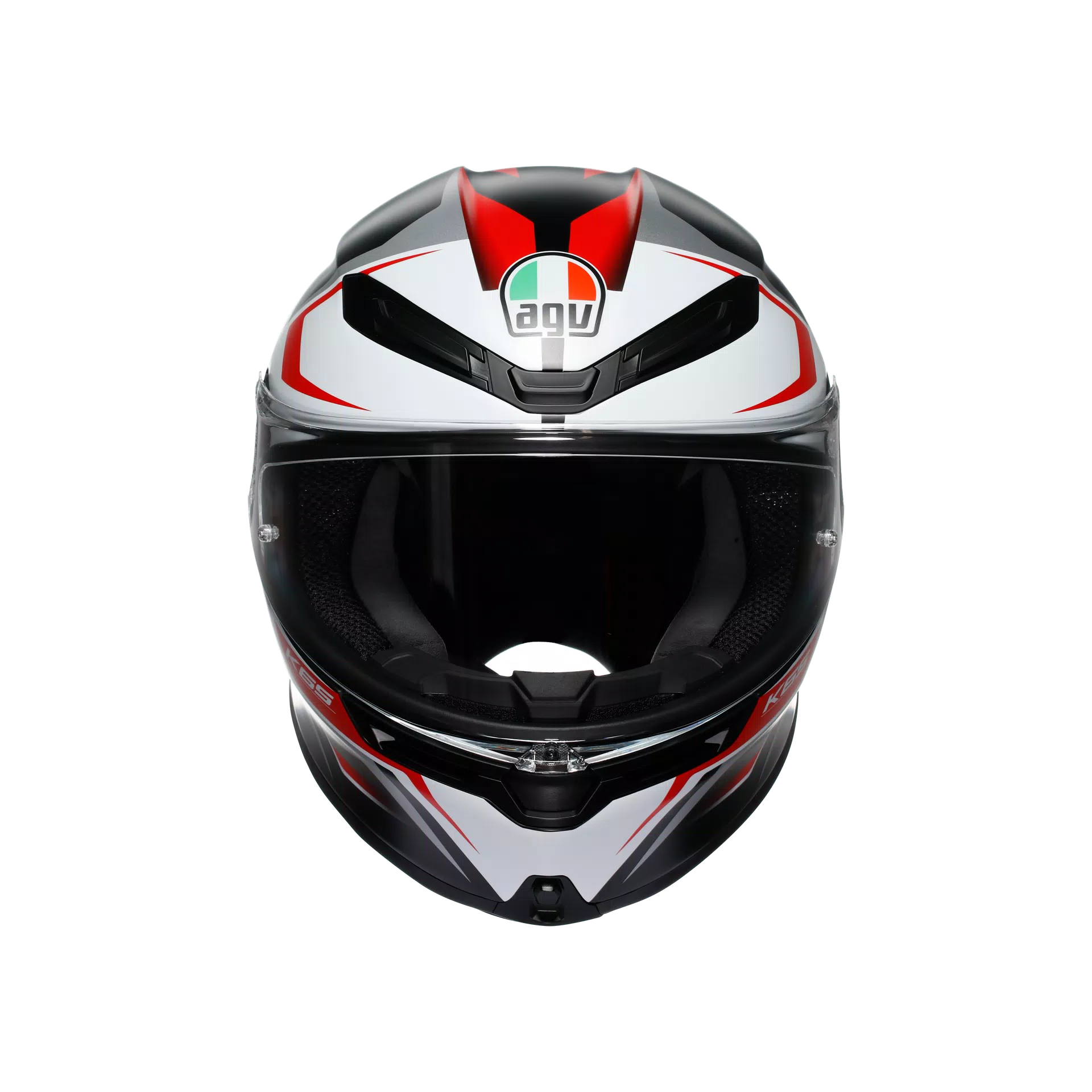 AGV K6 S Casco Karve Mate Negro/Blanco/Rojo | 2118395001025 