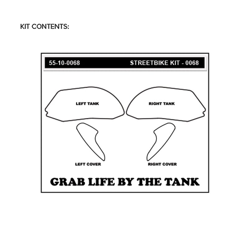 Stompgrip Vulcano Almohadillas de Tracción Ducati Panigale 899/959 (13-19) 55-10-0068 