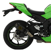 Escape Arrow Slip-On Indy-Race de aluminio oscuro para Kawasaki ZX-10R/RR (21-25) 71928AKN 