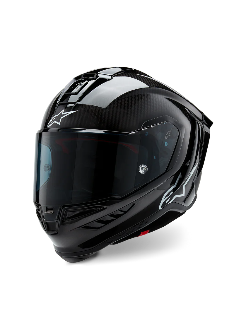 Alpinestars Supertech R10 Solid Casco Carbono Brillante 8200124-1902 