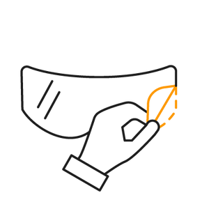 1x Juego de Tear-Off