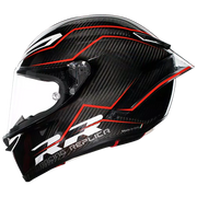 AGV Pista GP RR Casco Performante Carbono/Rojo 2118356002017 