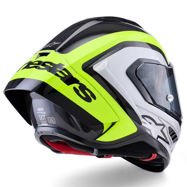 Alpinestars Supertech R10 Casco Arius Amarillo Fluo Brillante 8203926-1699 