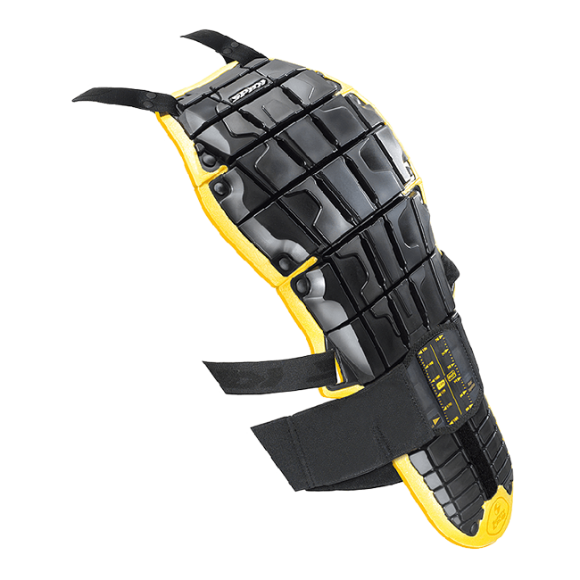 Spidi Back Warrior Evo protector de espalda | Hombre | Negro/Amarillo 