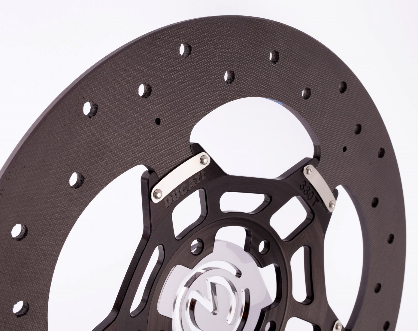 Kit SICOM Carbon-Cerámica Discos de freno Estilo GP SSP 330x6mm Ducati Panigale V4/S/R (25-26) 