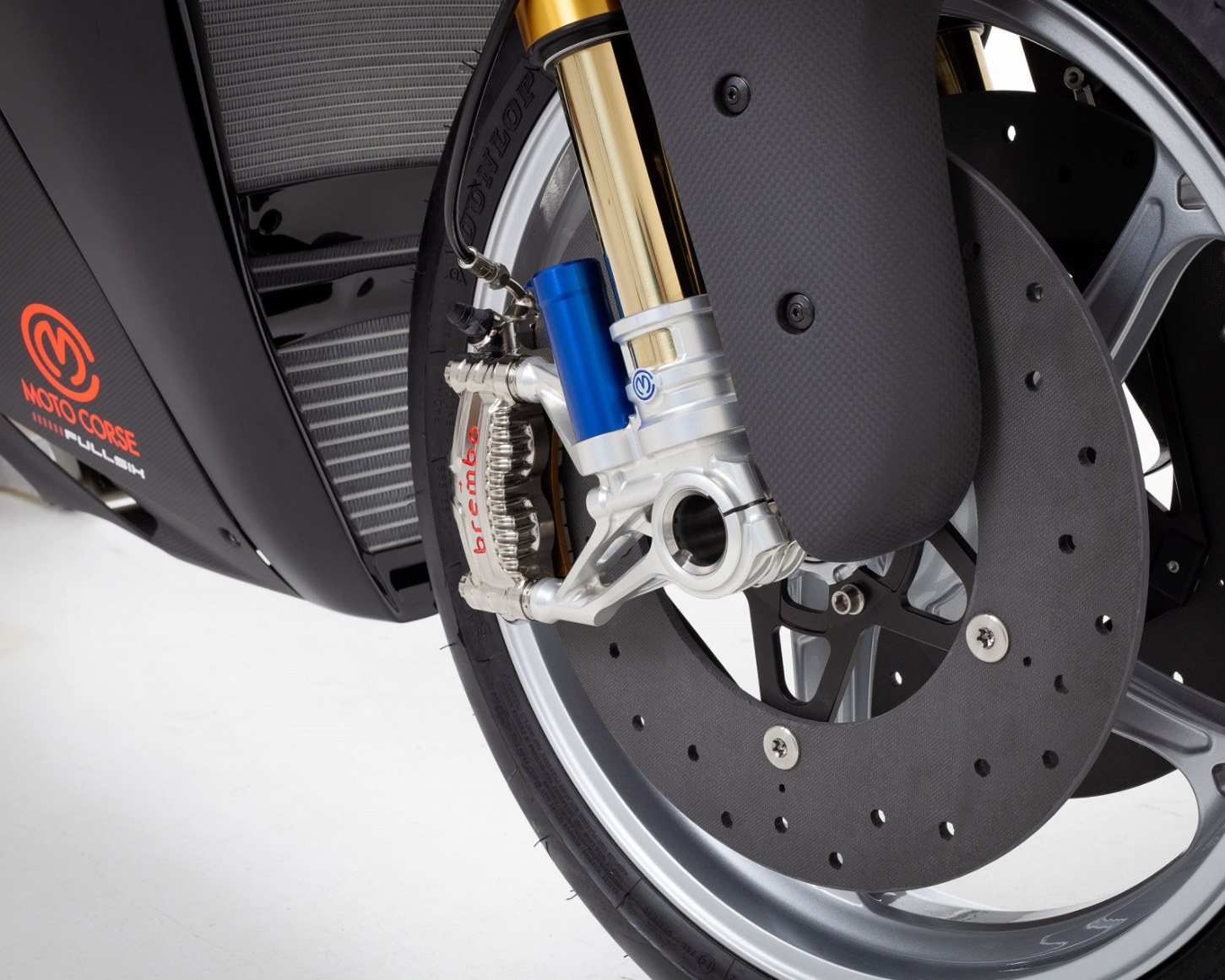 Kit SICOM Carbon-Cerámica Discos de freno Estilo GP SSP 330x6mm para Ducati Panigale V4/S/R (18-24) 