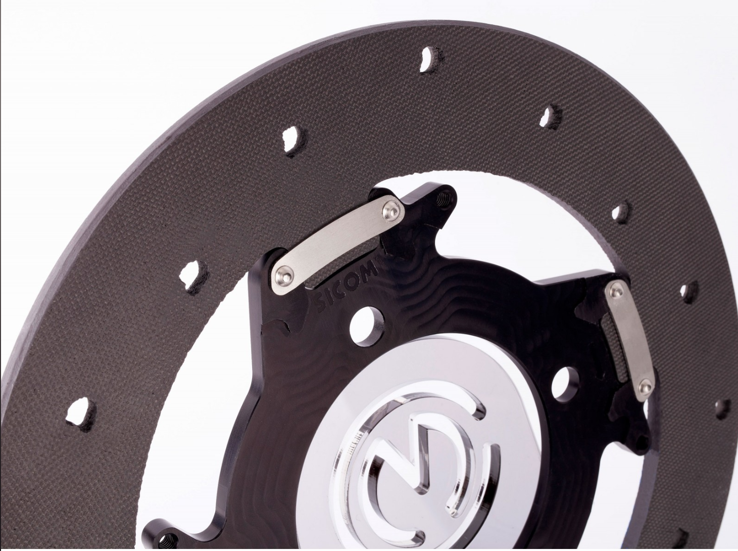 Kit SICOM Carbon-Cerámica de rueda trasera-Discos de freno T-Drive 245x6mm para Ducati Panigale V4/S/R (25-26) 