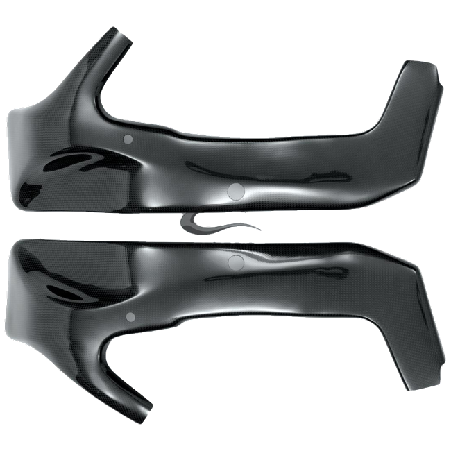 Rahmenabdeckungen Carbon Carbonin Kawasaki ZX-6R 636 (24-26) CK15050