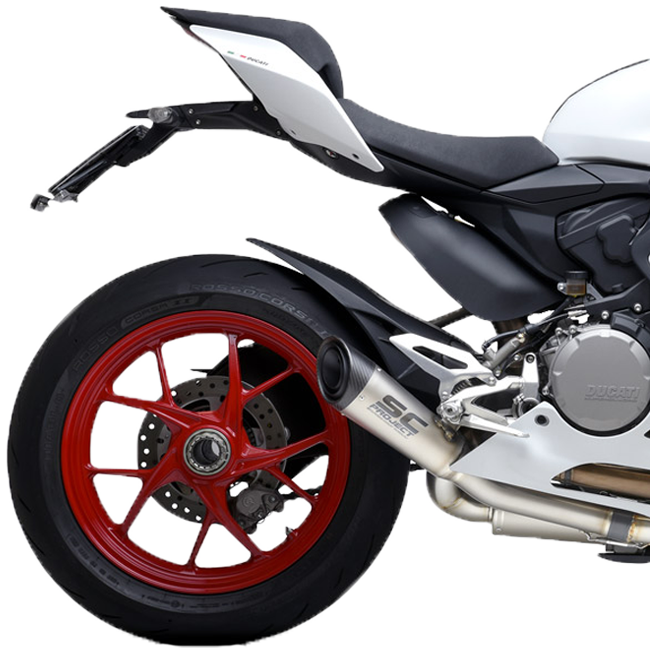 SC-Project Sistema de escape semi-completo S1 Ducati Panigale V2 955 (20-24) D35A-LT41T 