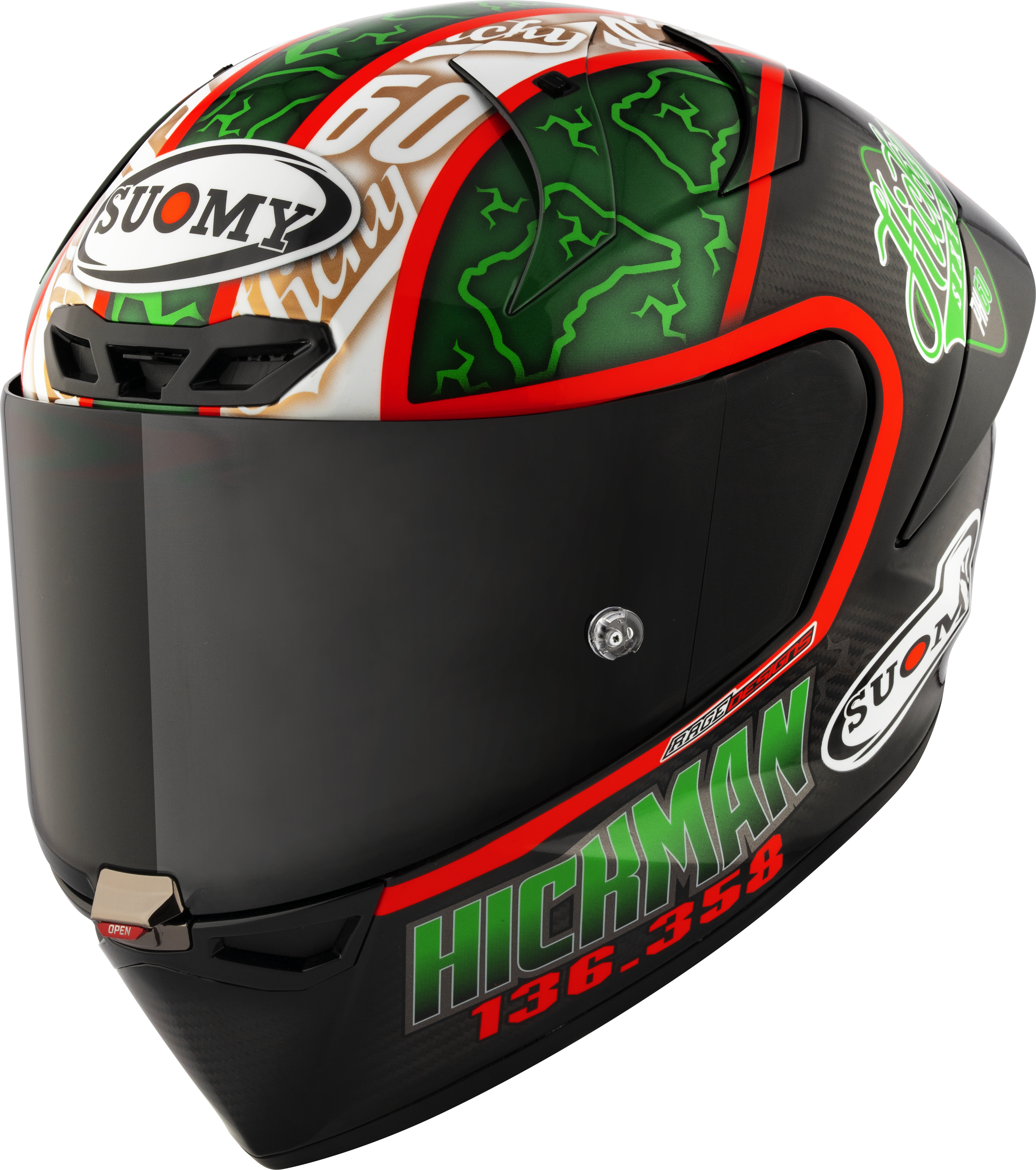 Suomy S1-XR GP Casco Réplica Peter Hickman 2024 K6SX0010 