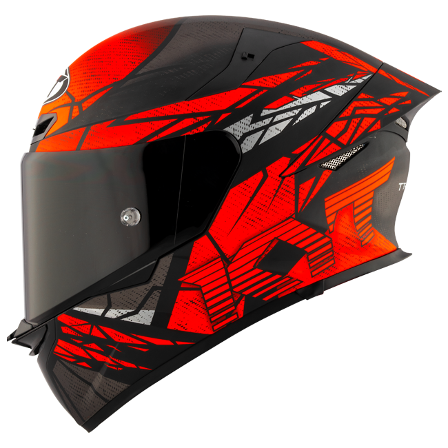 KYT TT-Revo Casco Combustión Rojo mate Y6TR0038 