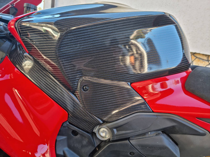 Cubierta de tanque SBK 200g AP Carbon Line Ducati Panigale V4/S (2025) 