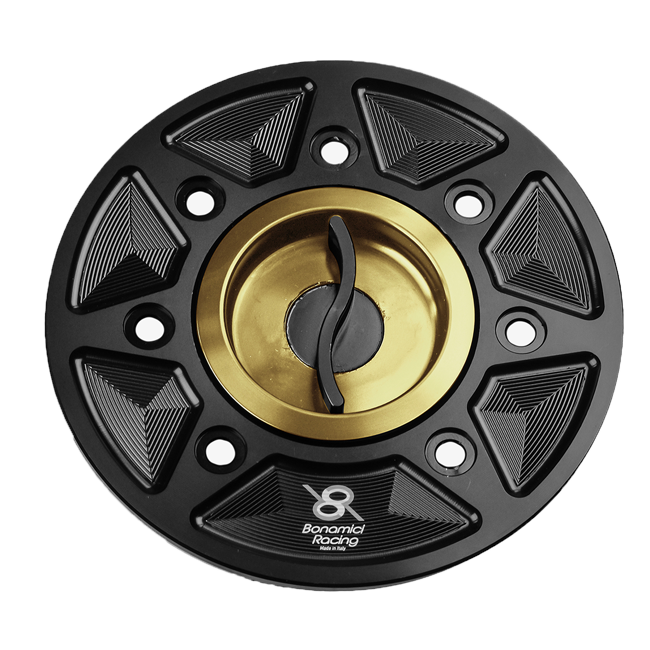 Tapa de tanque con cierre rápido Bonamici Racing Kawasaki Ninja 400 (18-23) FC170 