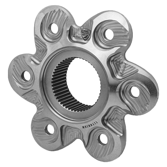 Soporte de piñón de titanio CNC Racing Ducati Panigale V4/S/R (18-24) FL506X 