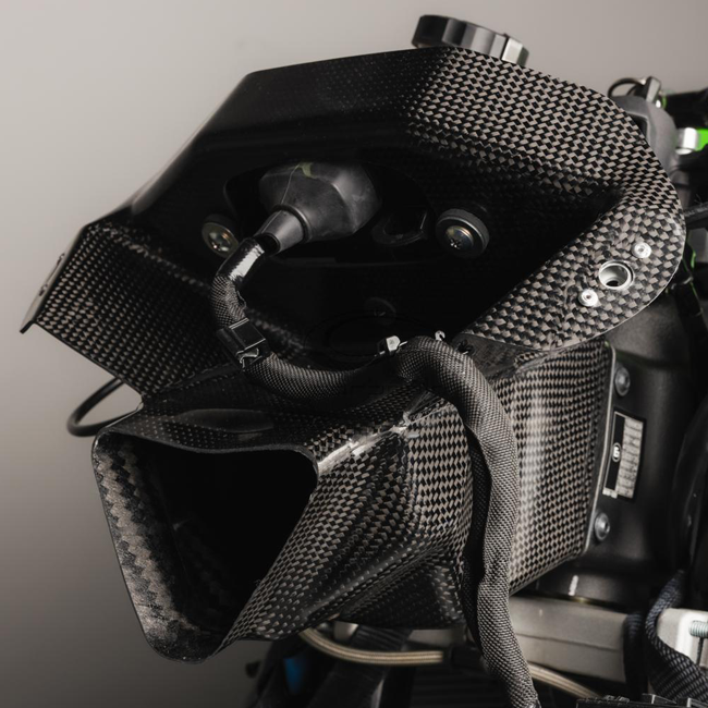 Ansaugrohr Carbon Carbonin Kawasaki ZX-6R 636 (24-26) CK27065