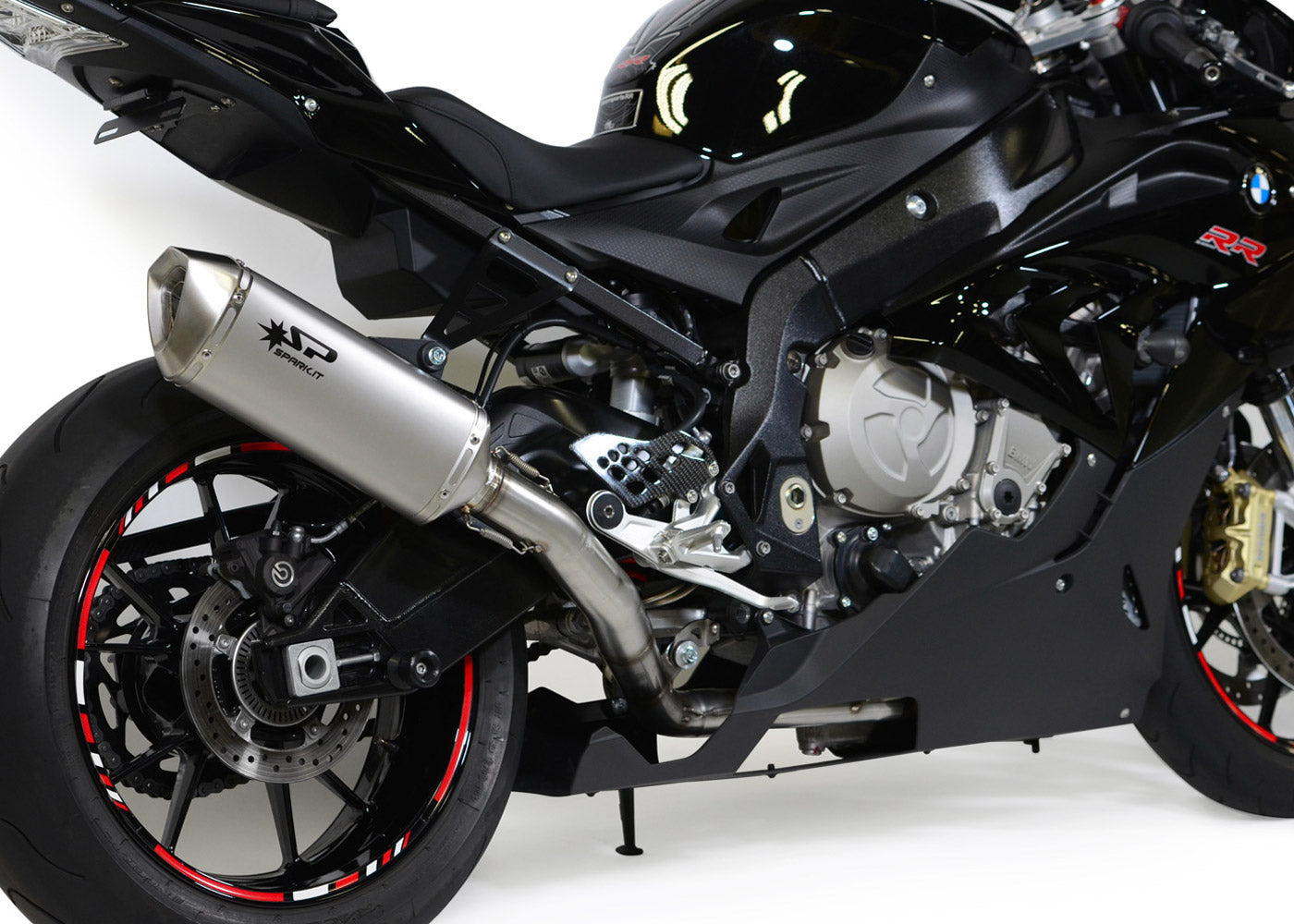Spark Exhaust Komplettanlage Force 350 mm Collector Titanium BMW S1000RR K67 (15-18) GBM8803T