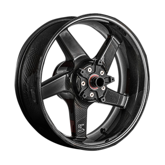 BST GP TEK Llantas traseras de carbono BMW S1000RR K67 con soporte M (19-25) 
