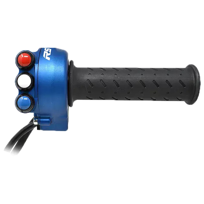 Cuerpo del puño del gas con interruptor de manillar integrado JetPrime Aprilia RS 660 (20-25) JP ACC 660 