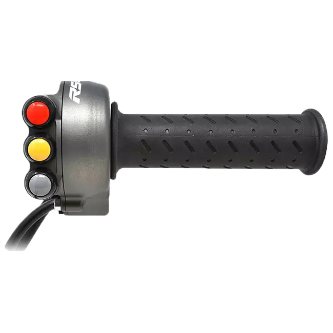 Cuerpo del puño del gas con interruptor de manillar integrado JetPrime Aprilia RS 660 (20-25) JP ACC 660 