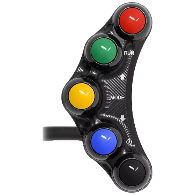 Interruptor de manillar derecho Street JetPrime Yamaha YZF-R1/M RN32 RN49 (15-19) JP PLD 003 