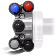 Interruptor de manillar para JetPrime JP ACC 133/143 puño de gas Yamaha YZF-R1/M RN65 (20-25) JP PLD 133 