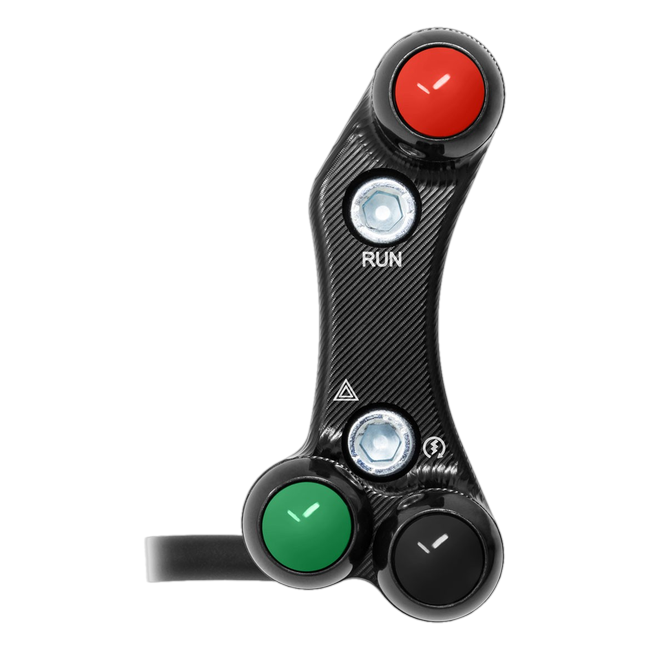 Lenkerschalter Street rechts JetPrime Triumph Street Triple 765 R (23-26) JP PLD 062 – fluchtendes Lochbild