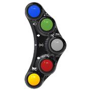 Interruptor de manillar izquierdo Street JetPrime Ducati Panigale V2 955 (20-25) JP PLS 006 