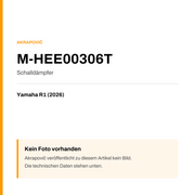 Akrapovic Schalldämpfer Yamaha R1 (26-26) M-HEE00306T — Platzhalter, kein Herstellerfoto verfügbar