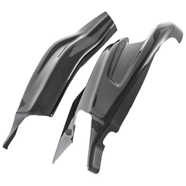Cubiertas de basculante de carbono Fullsix BMW S1000RR K46 (09-18) 