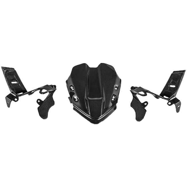 Cubierta de instrumentos "sin GPS" Carbon Fullsix Ducati Panigale V4/S/R (18-24) 