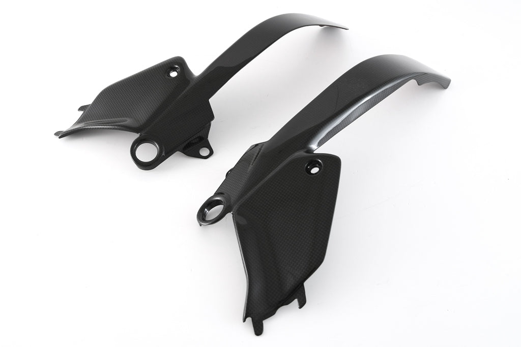 Juego de cubiertas de chasis alargadas de carbono Fullsix para Ducati Panigale V4/S (2025) 