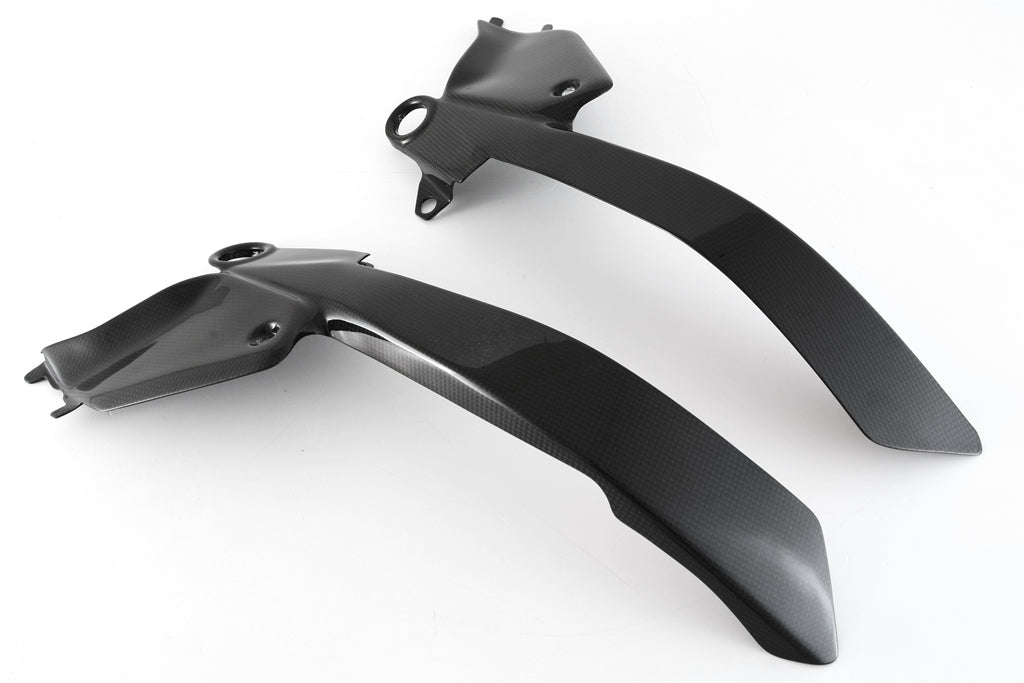 Juego de cubiertas de chasis alargadas de carbono Fullsix para Ducati Panigale V4/S (2025) 