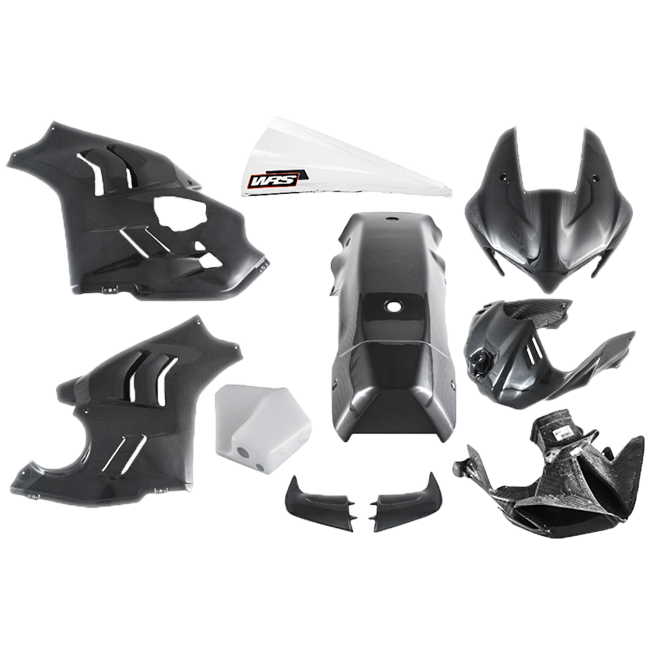 Juego completo de carenados SBK Carbon Fullsix Ducati Panigale V4/S/R (22-24) 