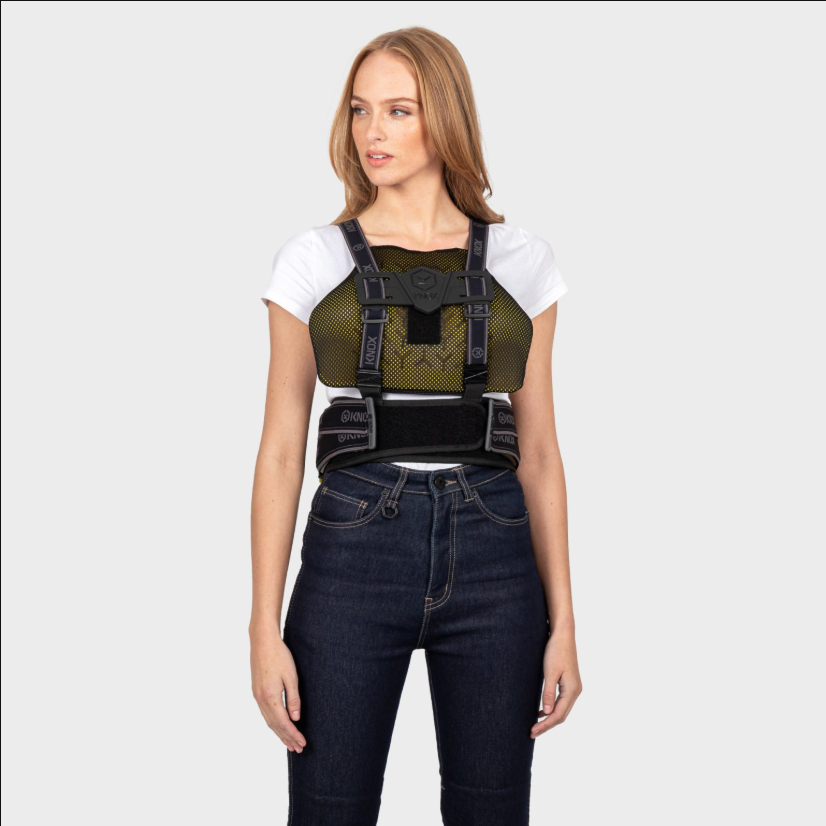 Knox Micro-Lock Protector de pecho | Mujer | Negro | 1014729044200 