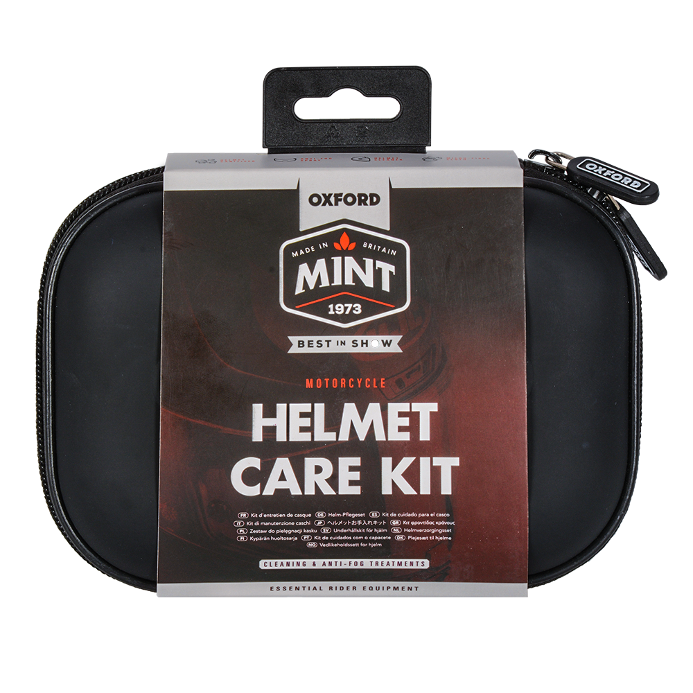 Oxford Mint Kit de cuidado de cascos "Helmet Care Kit" - 4 piezas 