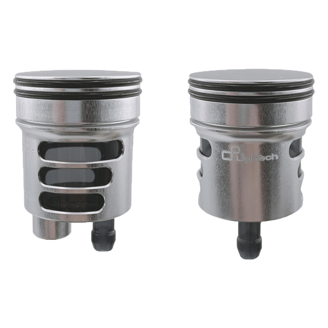 Depósito de aceite de freno y embrague LighTech 16 cm³ – Aluminio CNC, colorido | Depósito universal para motocicletas 