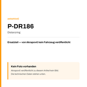 Akrapovic Distanzring P-DR186 — Platzhalter, kein Herstellerfoto verfügbar