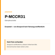 Akrapovic Dämpferschelle P-MCCR31 — Platzhalter, kein Herstellerfoto verfügbar